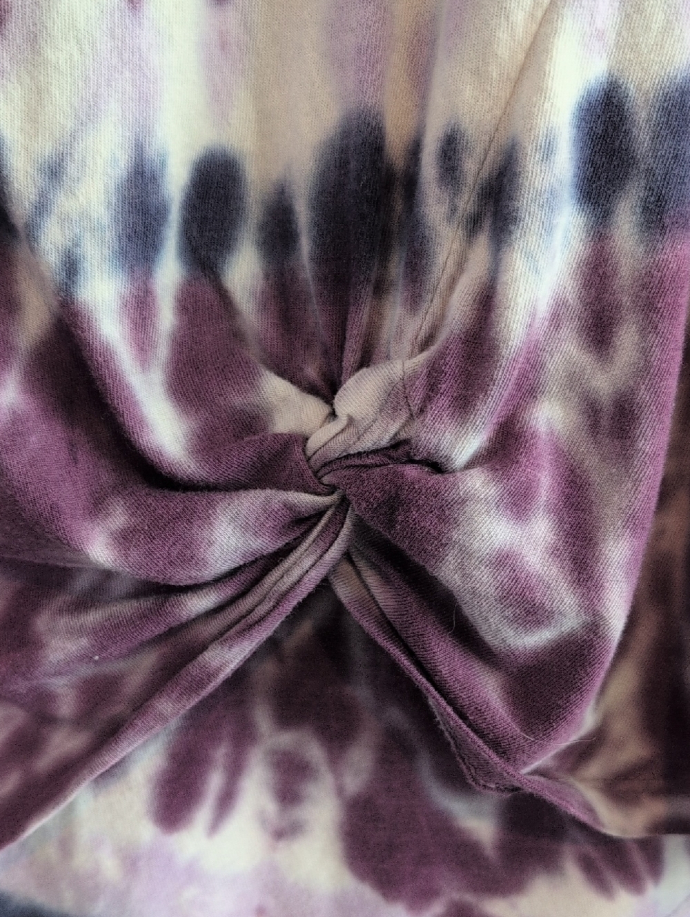 C&C California Purple & Blue Tie-Dye Tank Top, Medium Sleeveless Festival - Picture 5 of 10